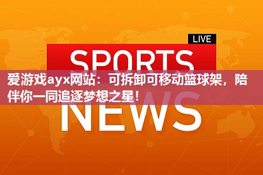 爱游戏ayx网站：可拆卸可移动篮球架，陪伴你一同追逐梦想之星！