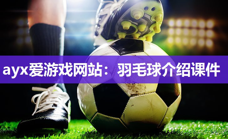 ayx爱游戏网站：羽毛球介绍课件