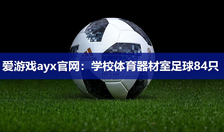 学校体育器材室足球84只